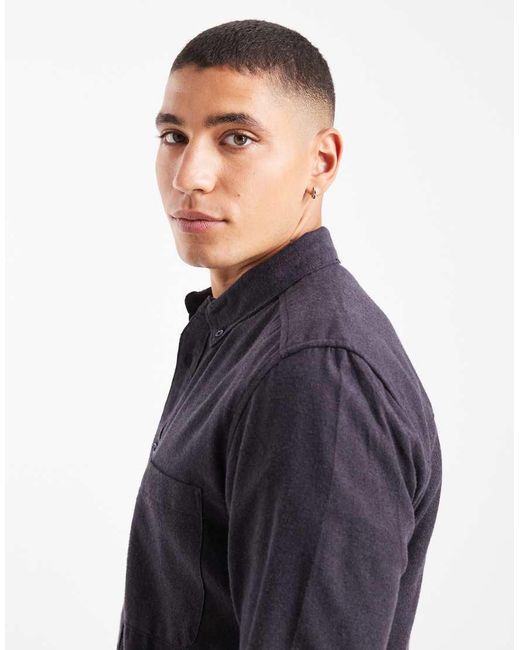 Camicia Nera di Only & Sons in Blue da Uomo
