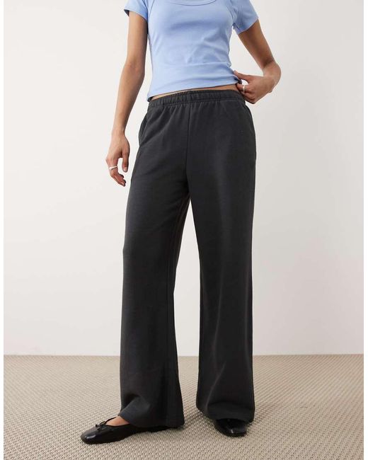 Cotton On White Wide Leg Sweatpant