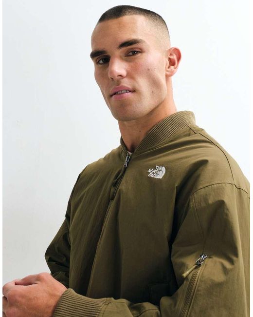 The North Face Green Energy Bomber Jacket for men