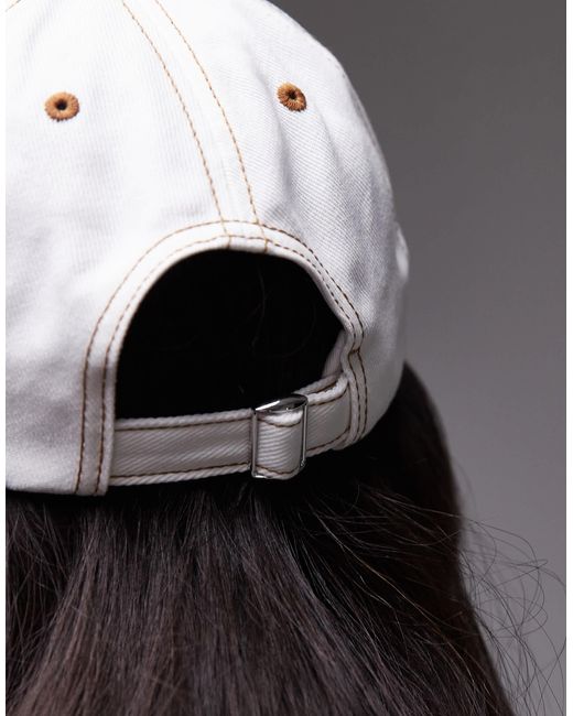 Heritage - casquette à logo drapeau - écru denim Tommy Hilfiger en coloris Blue