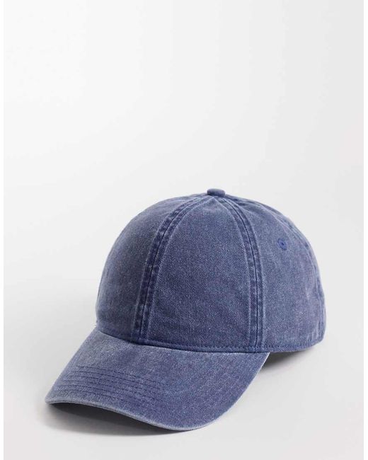 ARKET Blue Washed Cotton Cap