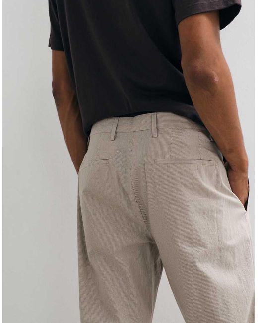 Mango Multicolor Straight Trouser for men