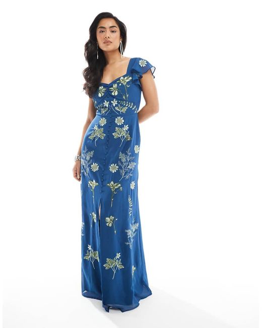 maya embroidered dress Cocktails In Costa Maya Embroidered Dress Curves – Impressions Online  Boutique main image 1