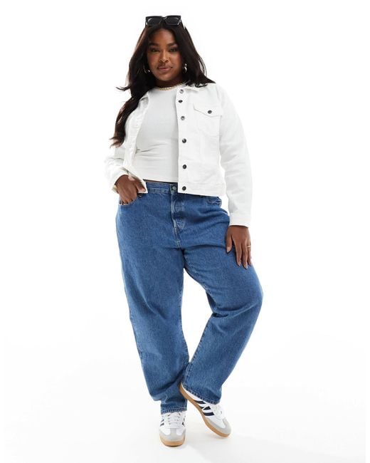 ONLY White Denim Jacket