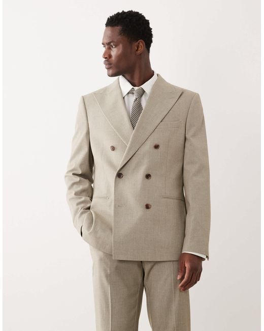 Veste ASOS pour homme en coloris Natural