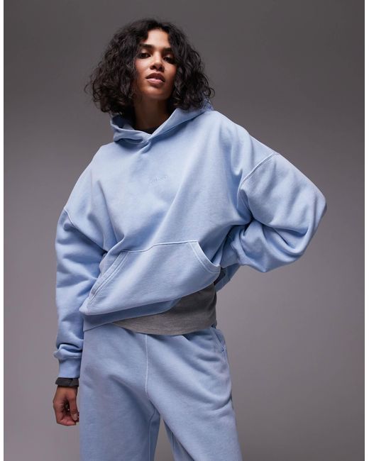 Carhartt Blue – benton – kapuzenpullover