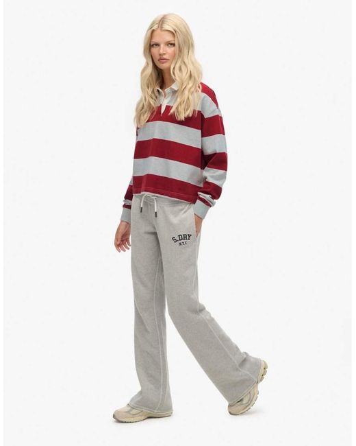 Superdry Athletic Embroidered Flare Joggers
