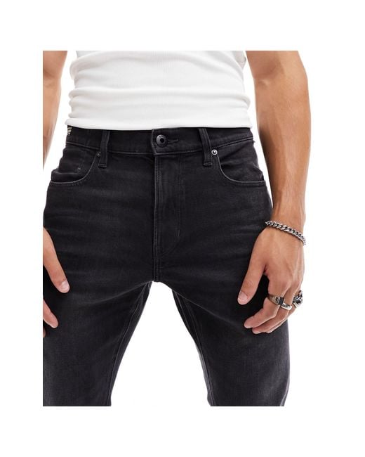 G-Star RAW – mosa – jeans mit geradem schnitt in Blue für Herren