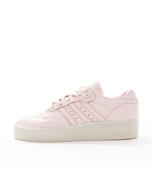 Adidas Originals White Rivalry Lux Low Trainers