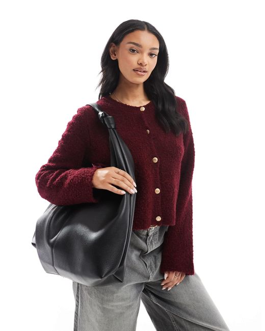 Stradivarius Purple – schultertasche