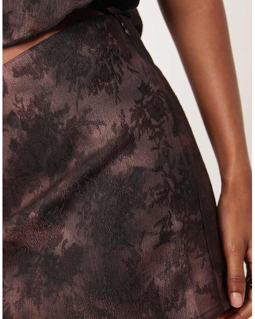 Motel Natural Iniya Low Rise Mini Skirt