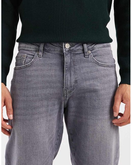 Only & Sons Multicolor Weft Regular Fit Jeans for men