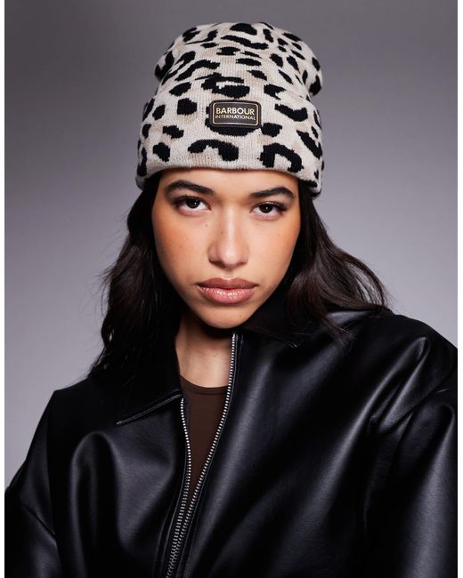 Barbour Black – harley – strickmütze
