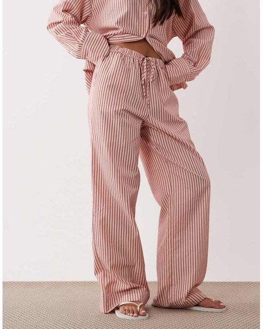 Nia Pink Khonny Wide Leg Pants