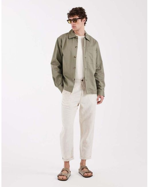 Camicia Giacca di SELECTED in Gray da Uomo