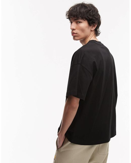 Carhartt Black Signature Script T-shirt for men