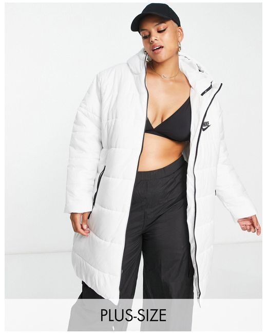 longline nike coat