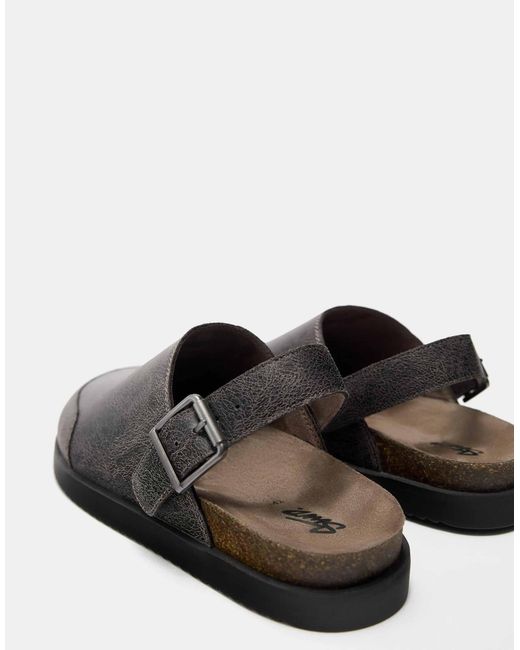 Pull&Bear – stwd – clogs in Brown für Herren