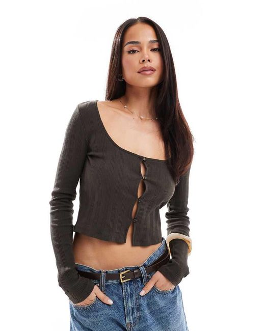 Str di Stradivarius in Black