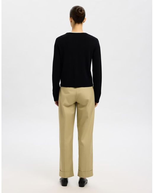 SELECTED Black Knitted Cardigan