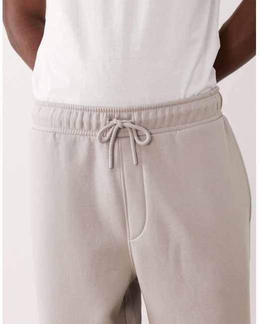 ASOS – basic-jogginghose in Natural für Herren