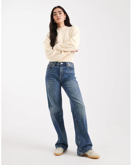 Pull ras ASOS en coloris Blue