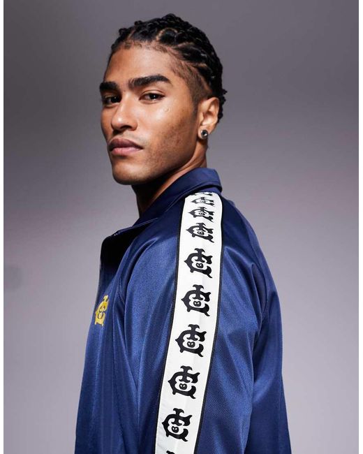 ICECREAM Blue Team Ic Track Jacket for men
