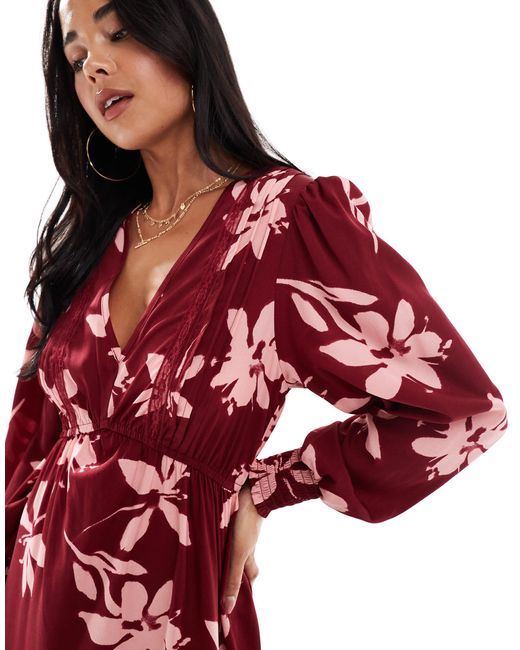 Wednesday's Girl Red – midaxi-kleid
