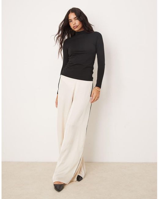 Jdy Blue Roll Neck Top