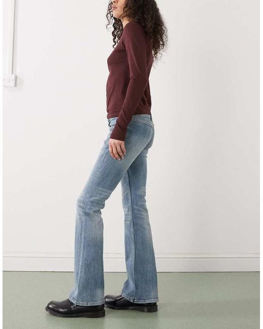 Weekday Blue Hour Flared Jeans