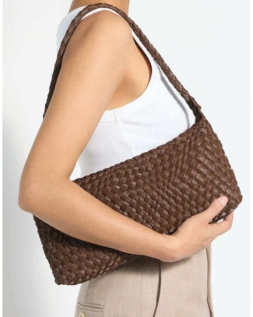 Dune Brown Deliberating Shoulder Bag