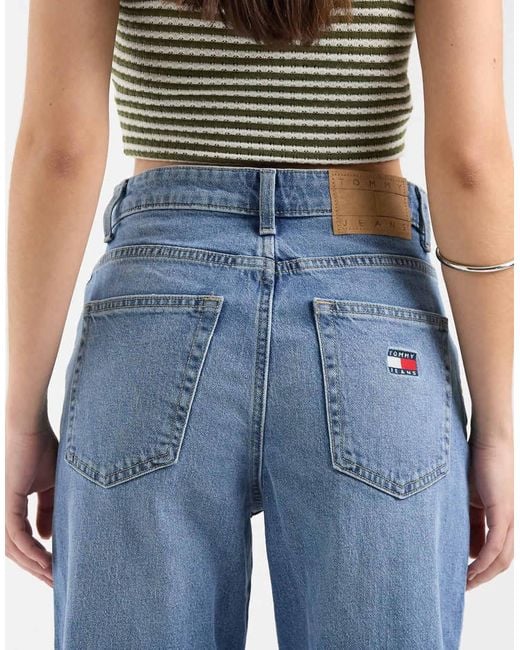 Tommy Hilfiger Blue Layla High Rise Slim Straight Fit Jeans