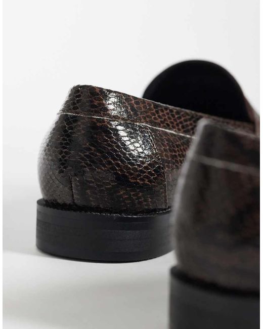 ASOS White Penny Loafers for men