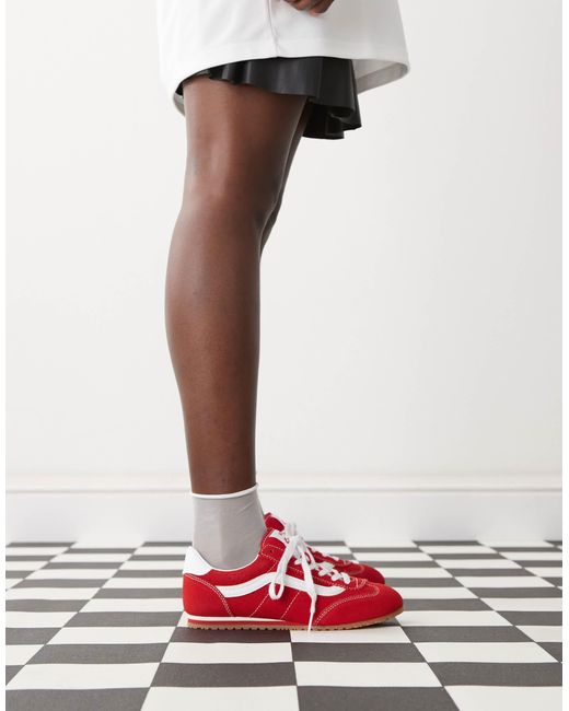 Vans White Super Lowpro Sneakers