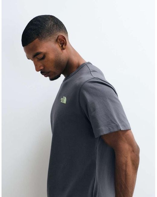 The North Face Gray Nse Slopes Graphic T-shirt for men