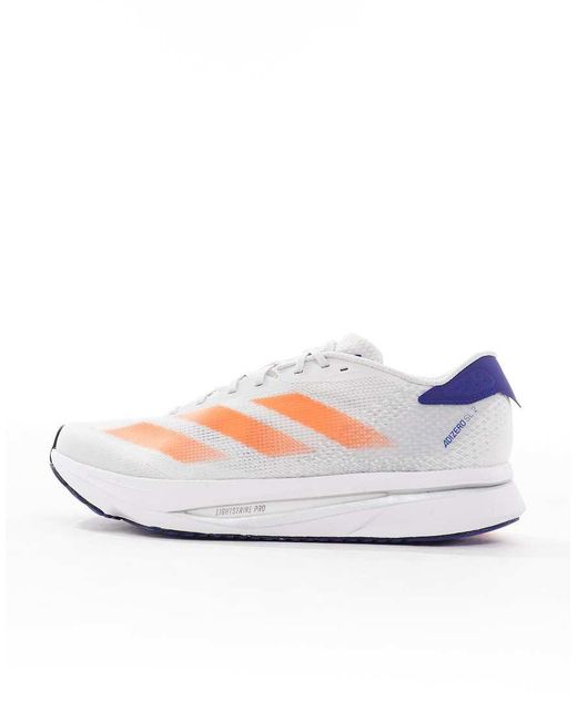 Adidas Originals White Adidas Running Adizero Sl2 Trainers for men