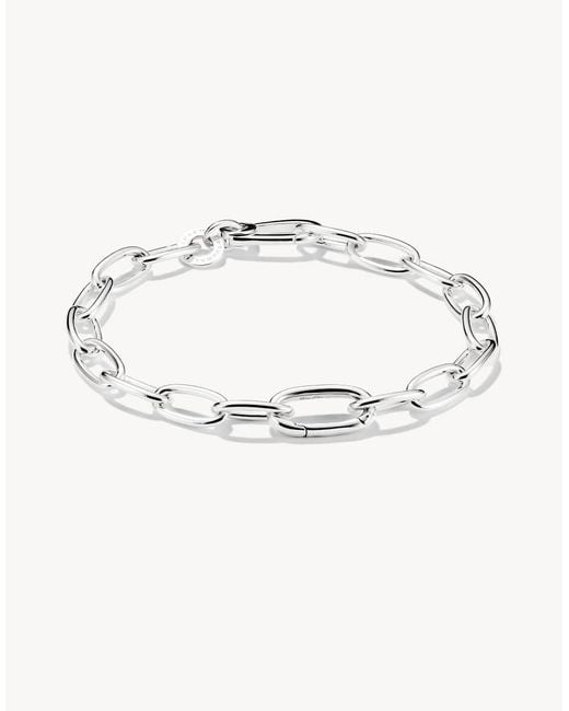 Thomas Sabo Natural Charm Bracelet With Connect Link