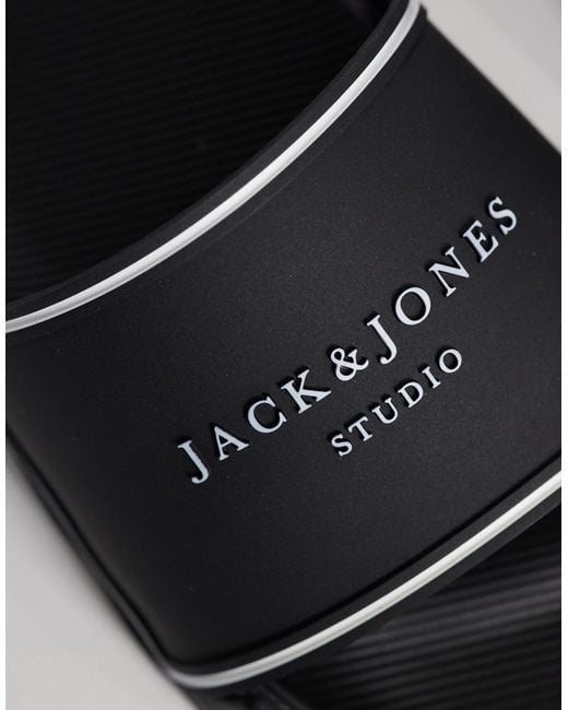 Jack & Jones Blue Sliders for men