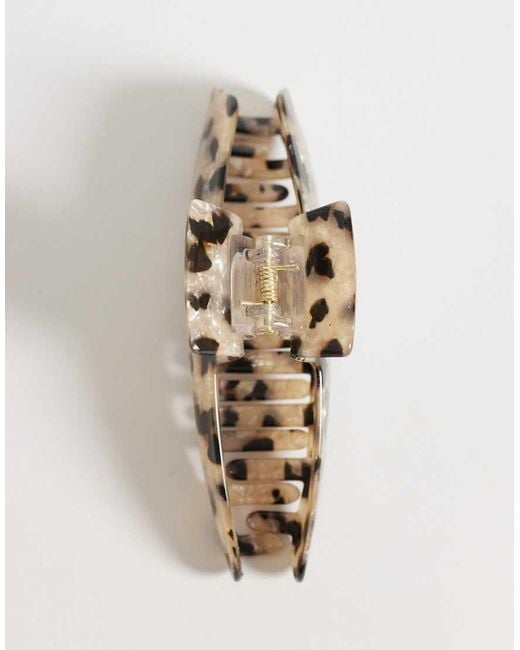 ASOS Natural Squared-off Hair Claw