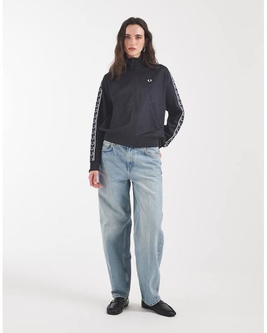 Fred Perry Blue Taped Track Jacket