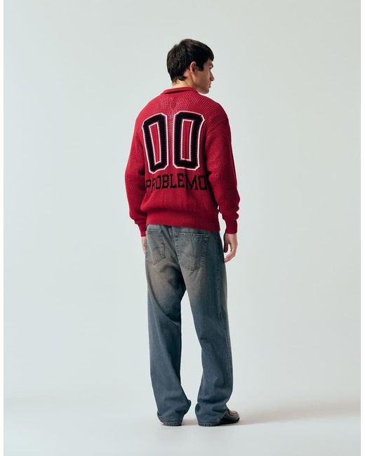Jack & Jones Blue Alex baggy Jeans for men