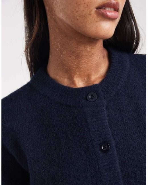 Cotton On Blue Button Up Cardigan
