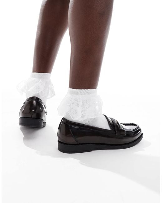 Schuh Natural Laurent Coin Loafers