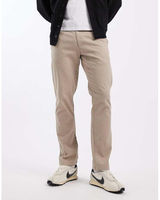 New Look Natural Slim Fit Chinos for men