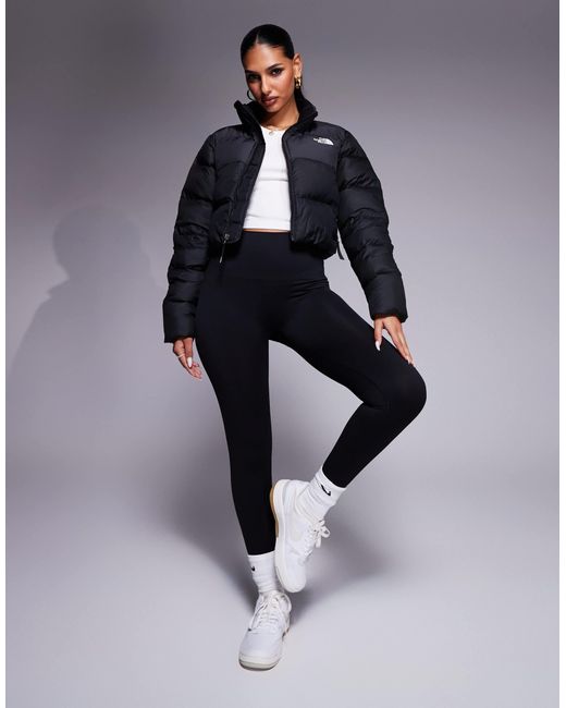 The North Face Blue – saikuru – kurze steppjacke