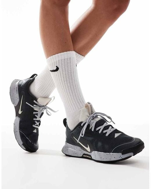 Nike Gray Juniper Trail 3 Trainers