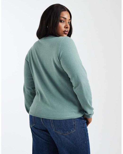 ONLY Blue Button Through Cardigan