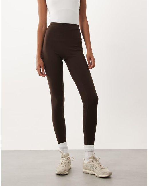 4505 White Tall Icon High Waist Yoga legging