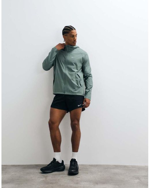 Nike Green Miler Full Zip Jacket for men