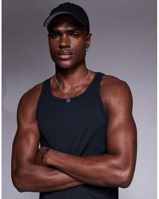 4505 Blue Quick Dry Mesh Running Vest for men